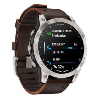 Умные часы Garmin D2 Mach 1 Brown Oxford Leather Strap (010-02582-55)