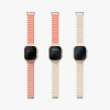 ​Ремень силиконовый Uniq REVIX EVO для Apple Watch 49/45/44/42MM розовый/слоновая кость (CREPE PINK/IVORY) 49MM-REVECPNKIVY