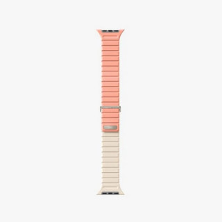 ​Ремень силиконовый Uniq REVIX EVO для Apple Watch 49/45/44/42MM розовый/слоновая кость (CREPE PINK/IVORY) 49MM-REVECPNKIVY