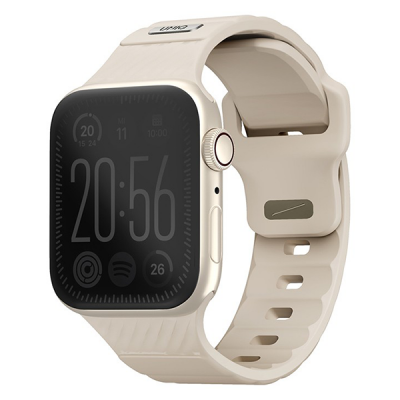 Ремешок Uniq Stride FKM Rubber для Apple Watch 41/40/38 мм светлый хаки (Pale Khaki) (41MM-STRIPKHA)