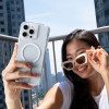 Чехол Uniq Eleva MagSafe для iPhone 16 Pro Clear с подставкой (IP6.3P(2024)-ELEVAMCLR)