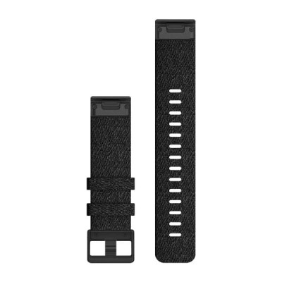 Ремешок нейлоновый Garmin QuickFit 22 мм Nylon (010-12863-07) Heathered Black