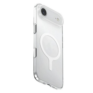 Чехол Uniq AirSuit MagSafe для iPhone Air Glossy Clear/White (IP6.6(2025)-ASMGCLRW)
