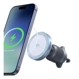 Автомобильное беспроводное зарядное устройство Ugreen W758 MagFlow 25W Magnetic Qi2.2 Wireless Car Charger (55967)