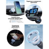 Автомобильное беспроводное зарядное устройство Ugreen W758 MagFlow 25W Magnetic Qi2.2 Wireless Car Charger (55967)