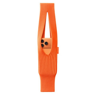 Чехол-сумка Apple iPhone Pocket by ISSEY MIYAKE - Short (HS8Q2) Mandarin