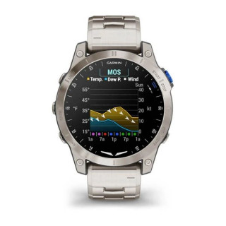 Умные часы Garmin D2 Mach 1 Titanium Ventilated Bracelet (010-02582-51)