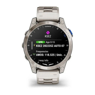 Умные часы Garmin D2 Mach 1 Titanium Ventilated Bracelet (010-02582-51)