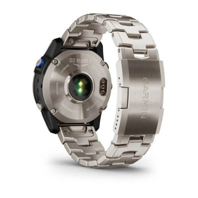 Умные часы Garmin D2 Mach 1 Titanium Ventilated Bracelet (010-02582-51)