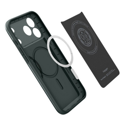 Чехол Spigen Thin Fit MagFit для iPhone 18 Pro / 17 Pro (ACS12145) Abyss Green