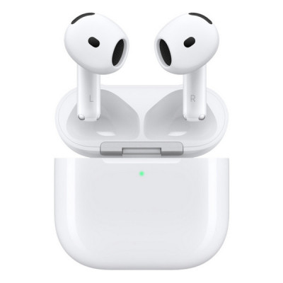 Apple AirPods 4 с активным шумоподавлением и беспроводным зарядным футляром
