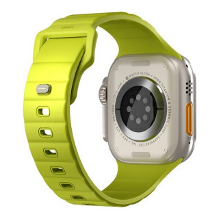 Ремешок Uniq STRIDE FKM Rubber для Apple Watch 49/45/44/42 мм лайм (Lime Green) (49MM-STRILGRN)