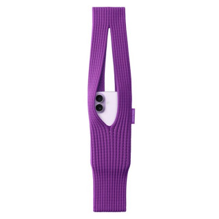 Чехол-сумка Apple iPhone Pocket by ISSEY MIYAKE - Short (HS8U2) Purple