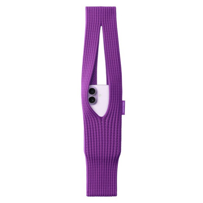 Чехол-сумка Apple iPhone Pocket by ISSEY MIYAKE - Short (HS8U2) Purple
