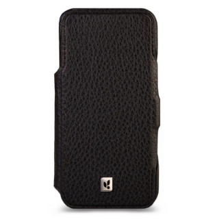 Чехол-книжка из кожи Vaja Folio для iPhone 17 Pro Max 6.9" Floater Black