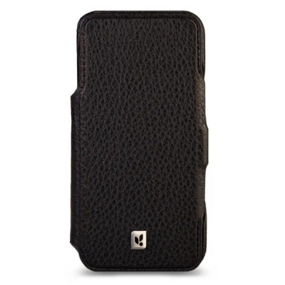 Чехол-книжка из кожи Vaja Folio для iPhone 17 Pro Max 6.9" Floater Black
