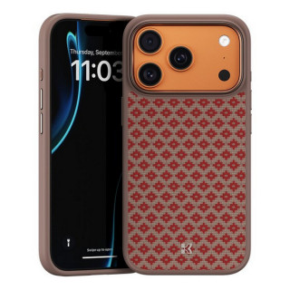 Чехол Benks ArmorGrid ArmorPro Case built with Kevlar для iPhone 17 Pro Max 6.9" (C.K.FL.AP.OR.YB70) Orange