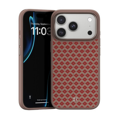 Чехол Benks ArmorGrid ArmorPro Case built with Kevlar для iPhone 17 Pro Max 6.9" (C.K.FL.AP.OR.YB70) Orange