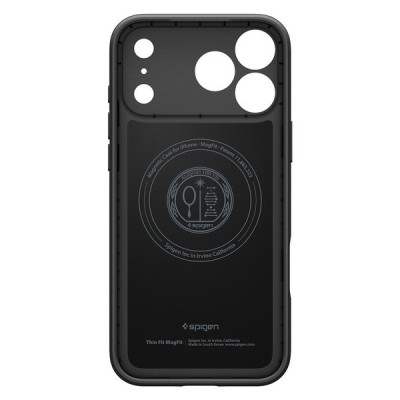 Чехол Spigen Thin Fit MagFit для iPhone 18 Pro / 17 Pro (ACS12144) Black