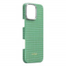 Чехол Pitaka Ultra-Slim Case для iPhone 16 Pro Зеленый (Forest Green) KI1601PFOR