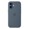 Чехол Apple Silicone Case для iPhone 17 с MagSafe (MGEW4) Anchor Blue
