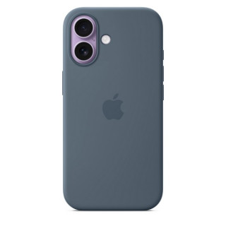 Чехол Apple Silicone Case для iPhone 17 с MagSafe (MGEW4) Anchor Blue
