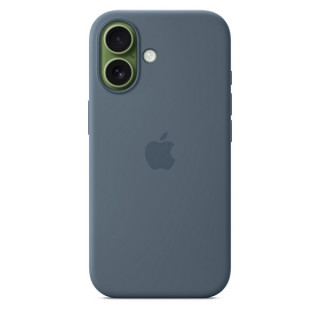 Чехол Apple Silicone Case для iPhone 17 с MagSafe (MGEW4) Anchor Blue