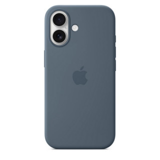 Чехол Apple Silicone Case для iPhone 17 с MagSafe (MGEW4) Anchor Blue