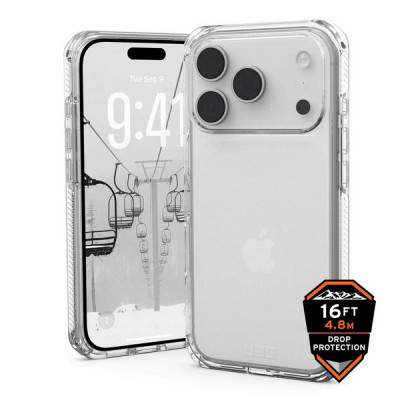 Чехол UAG Plyo для iPhone 17 Pro 6.3" (114560114343) прозрачный (Ice)