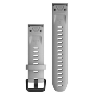 Ремешок силиконовый Garmin QuickFit 20 мм (010-12866-00) Powder Gray