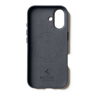 Чехол Mujjo Leather Mag Case для iPhone 17 (MUJJO-CL-060-BS) Basalt