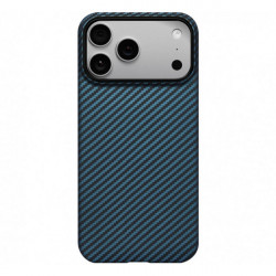 Чехол Pitaka Ultra-Slim Case для iPhone 17 Pro Max (KI1706BPM) Black/Blue (Twill)