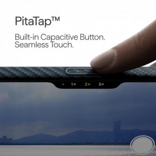 Чехол Pitaka Ultra-Slim Case для iPhone 17 Pro Max (KI1706BPM) Black/Blue (Twill)