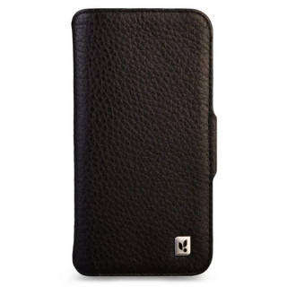 Чехол книжка/бумажник из кожи Vaja Wallet для iPhone 17 Pro Max 6.9" V-Mag GTX Black and Rosso