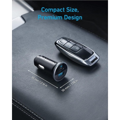 Автомобильное зарядное устройство Anker 323 Car Charger 52.5 W (A2735H11)