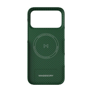 Чехол Magssory Aramid Frame Case MagFit для iPhone 18 Pro Max (CFB055g) Green