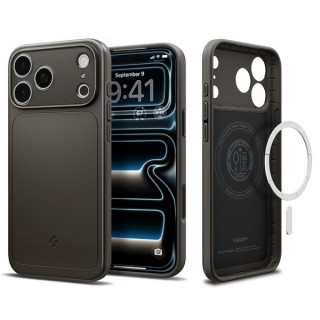 Чехол Spigen Thin Fit MagFit для iPhone 18 Pro / 17 Pro (ACS12146) Gunmetal