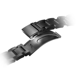 Ремешок Uniq OSTA Stainless Strap для Apple Watch 49/45/44/42 мм (49MM-OSTABLK), черный