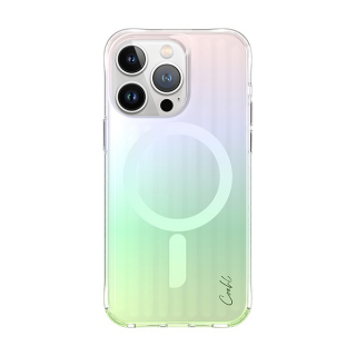 Чехол Uniq COEHL Linear MagSafe для iPhone 15 Pro (IP6.1P(2023)-LINMIRD) Iridescent