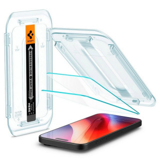 Защитное стекло Spigen Glas.tR EZ Fit для iPhone 16 Pro / 17 / 17 Pro 2 шт. в уп. (AGL07928) прозрачный