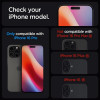 Защитное стекло Spigen Glas.tR EZ Fit для iPhone 16 Pro / 17 / 17 Pro 2 шт. в уп. (AGL07928) прозрачный