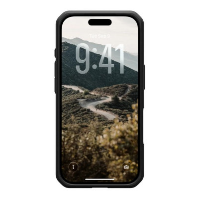 Чехол UAG Civilian LT для iPhone 17 Pro 6.3" (114543114040) черный (Black)