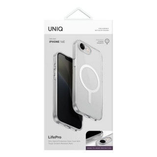Чехол Uniq Lifepro Xtreme MagSafe для iPhone 16e (IP16E(2025)HYB-LPRMCLR) Clear
