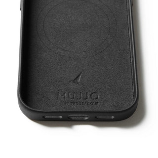 Чехол Mujjo Leather Mag Case для iPhone 17 Pro (MUJJO-CL-061-BK) Black