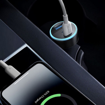 Автомобильное зарядное устройство Anker 335 Car Charger 67W (A2736H11)