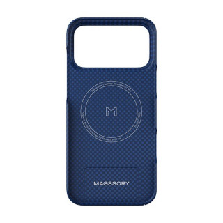 Чехол Magssory Aramid Frame Case MagFit для iPhone 18 Pro Max (CFB055bl) Blue