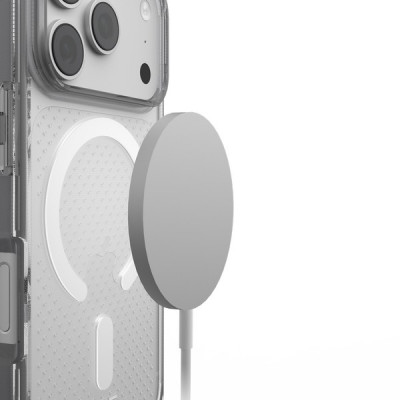 Чехол UAG Dot MagFit для iPhone 18 Pro/17 Pro 6.3" (11458711433B) Ice/Smoke