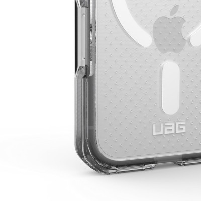 Чехол UAG Dot MagFit для iPhone 18 Pro/17 Pro 6.3" (11458711433B) Ice/Smoke
