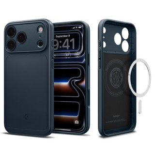 Чехол Spigen Thin Fit MagFit для iPhone 18 Pro Max / 17 Pro Max (ACS12108) Metal Slate