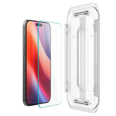 Защитное стекло Spigen Glas.tR EZ Fit для iPhone 16 Pro Max / 17 Pro Max 2 шт. в уп. (AGL07907) прозрачный